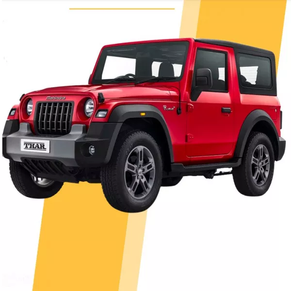 Mahindra 4x4 THAR Hard Top (Manual Transmission) on rent