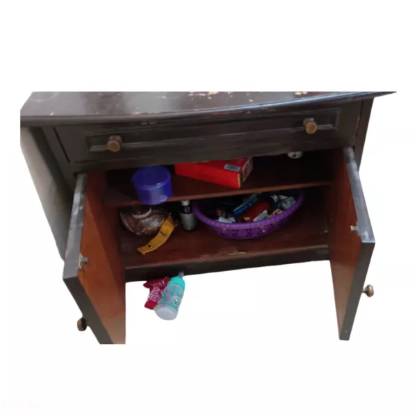 Dressing Table with Mirror & Wardrobe (Wooden) on rent