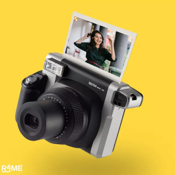 Fujifilm INSTAX Wide 300 Instant Film Camera, Black on rent
