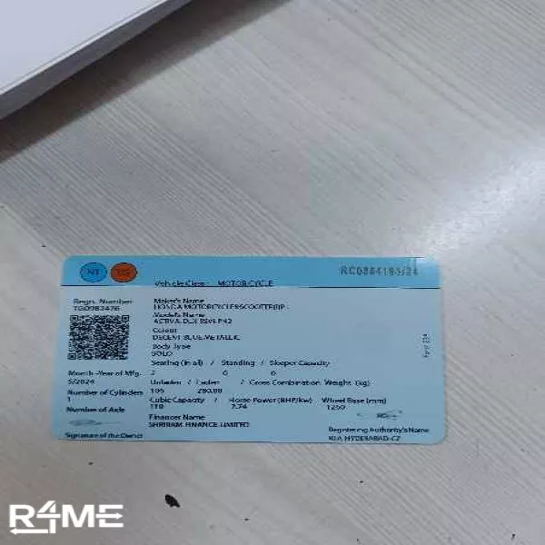 Honda Activa on rent