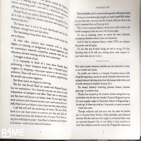 Psychology Of Money on rent