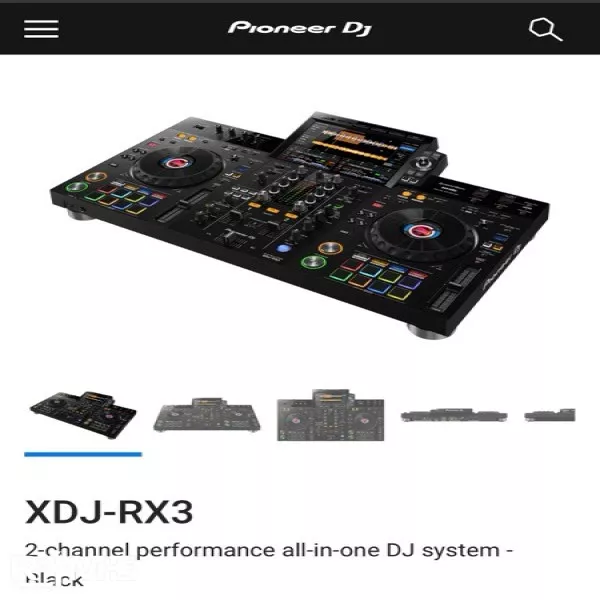 DJ CONSOLE - RX3 All In One DJ on rent