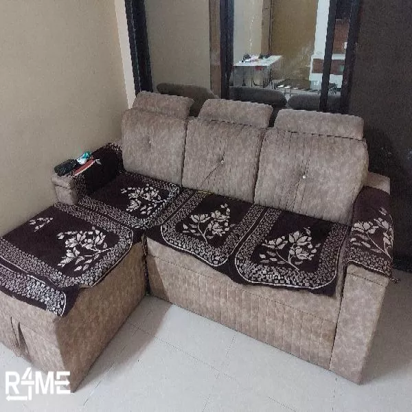 L Shaped Sofa on rent