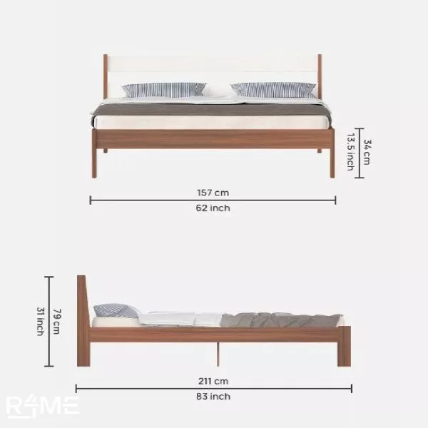 Queen Bed on rent