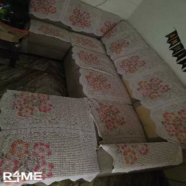 L Shape Sofa on rent