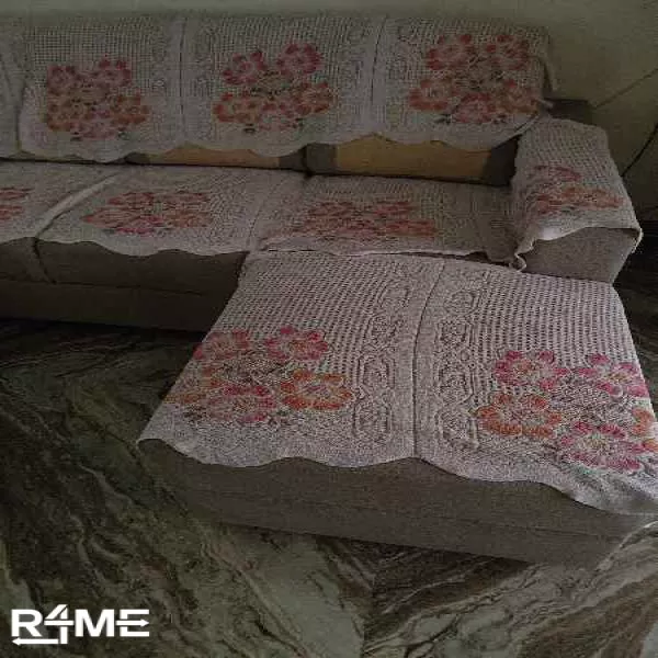 L Shape Sofa on rent