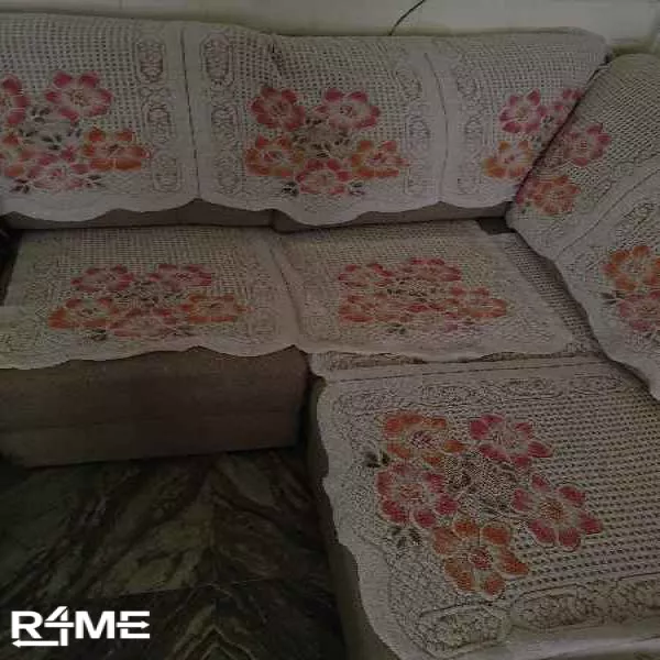 L Shape Sofa on rent