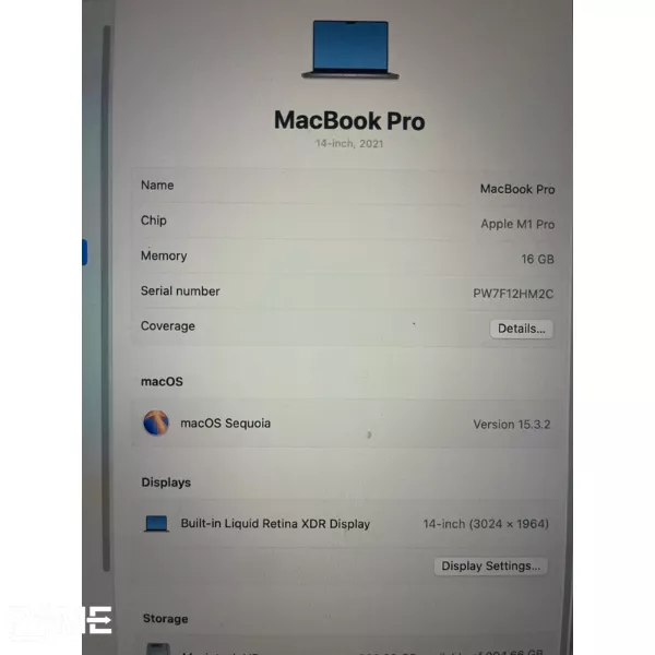 MacBook M1 Pro on rent