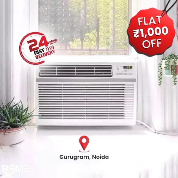 Window AC 1.5 Ton Express Delivery on rent