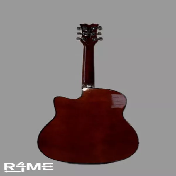 Acoustic 6-string Guitar with plectrum and capo on rent