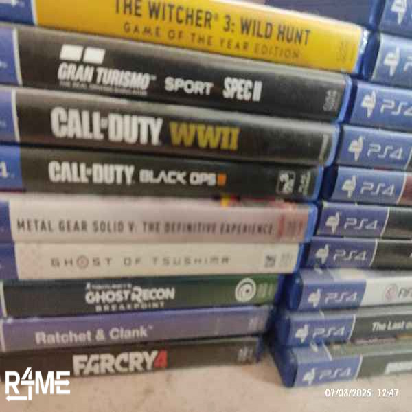 PS4 and PS5 Games For Rent on rent
