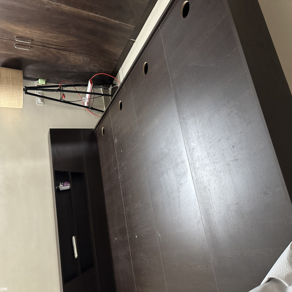 Double bed with storage on rent