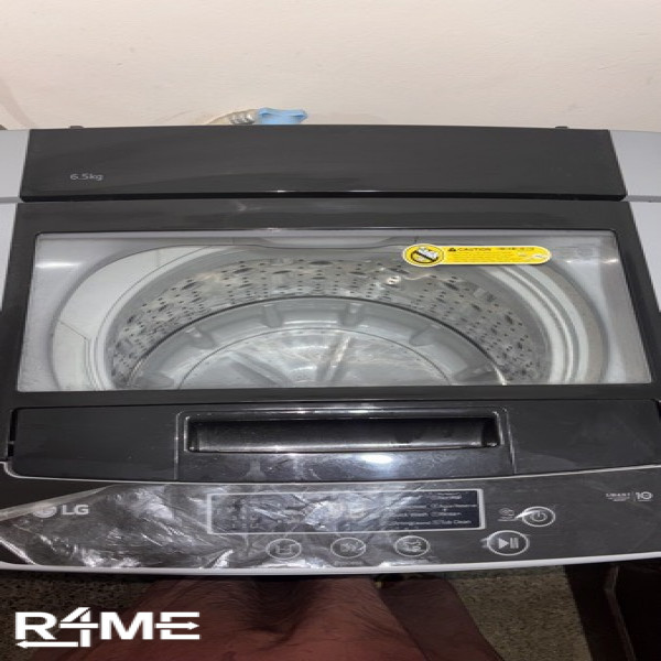 LG 6.5 Kg 5 Star Inverter Turbodrum Fully Automatic Top Loading Washing Machine on rent