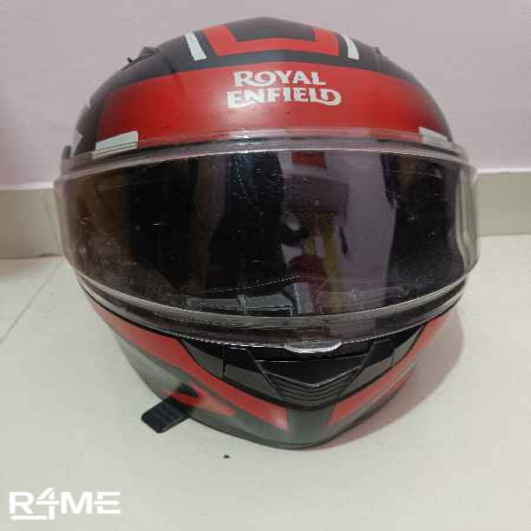 Royal Enfield full face helmet on rent