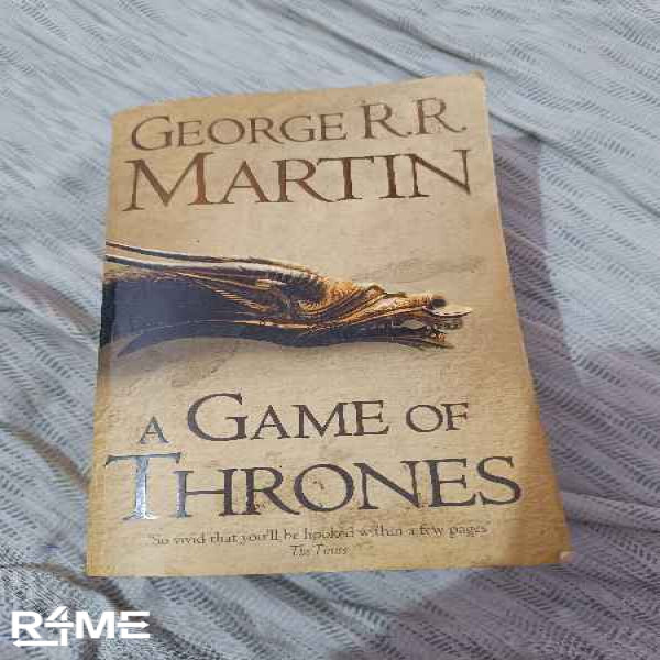 A Game of thrones by George RR Martin book one of a song of ice and fire on rent
