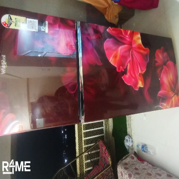 double door refrigerator brand new on rent