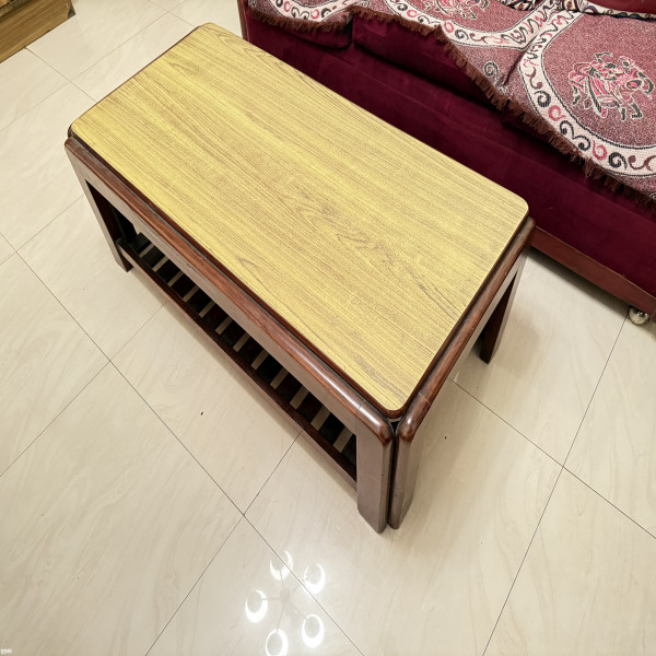 Mahogany and Sunshine Center Table on rent
