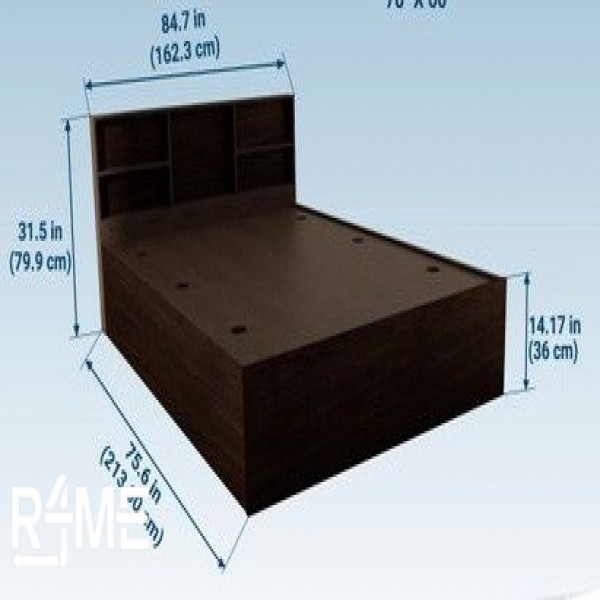 King size Engineered wood beed on rent