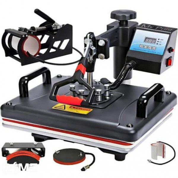Heat Press 5 in 1 Digital Multi Functional on rent