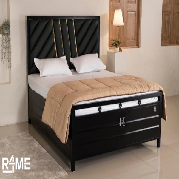 King Size Bed and Mattress on rent
