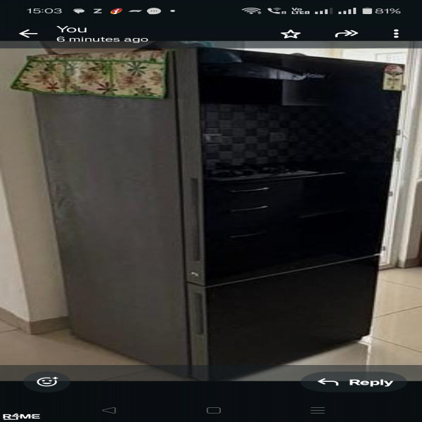 Refrigerator on rent