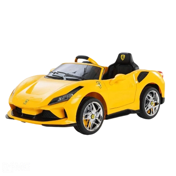 Sports Car Yellow on rent