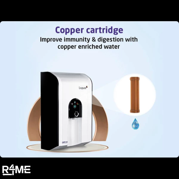 Livpure Zinger Hot + RO+UV+UF+Copper 29 on rent