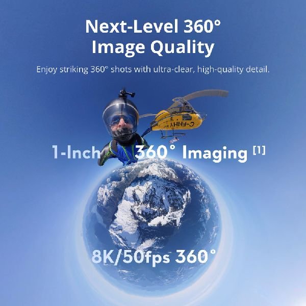 DJI Osmo 360 Action Camera on rent