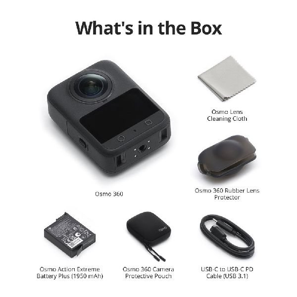 DJI Osmo 360 Action Camera on rent