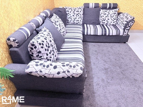 L shaped sofa on rent