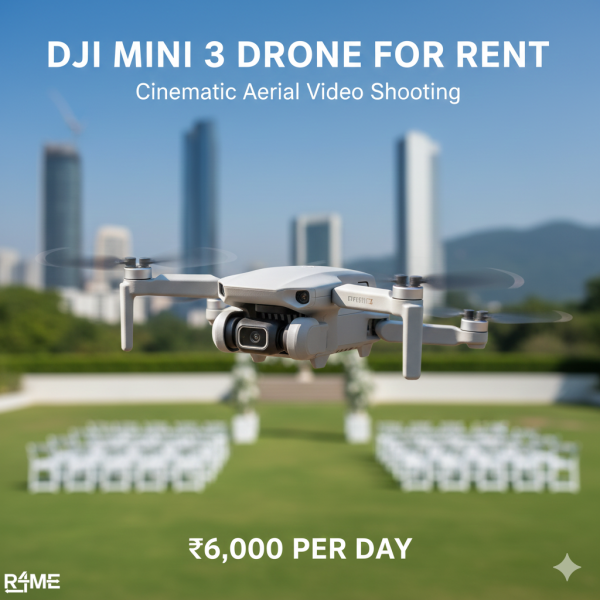 🚁 DJI MINI 3 DRONE AVAILABLE FOR RENT 🎥 on rent