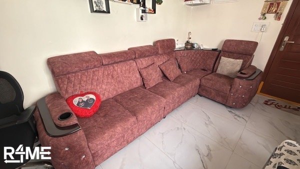 l shape sofa on rent