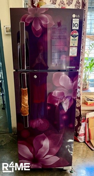 LG Double Door Refrigerator (250L-300L) on rent