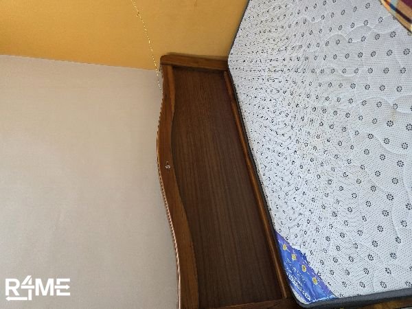 Queen size Wooden Bed with Box Storage on rent