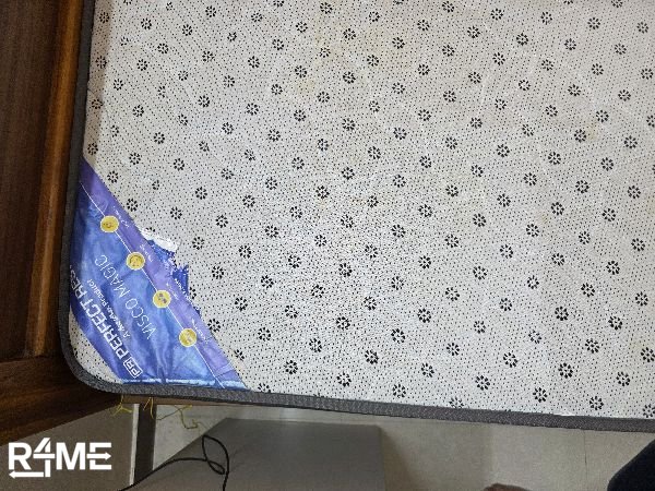 Queen size Wooden Bed with Box Storage on rent