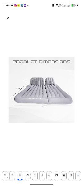 Air Bed Mattress on rent